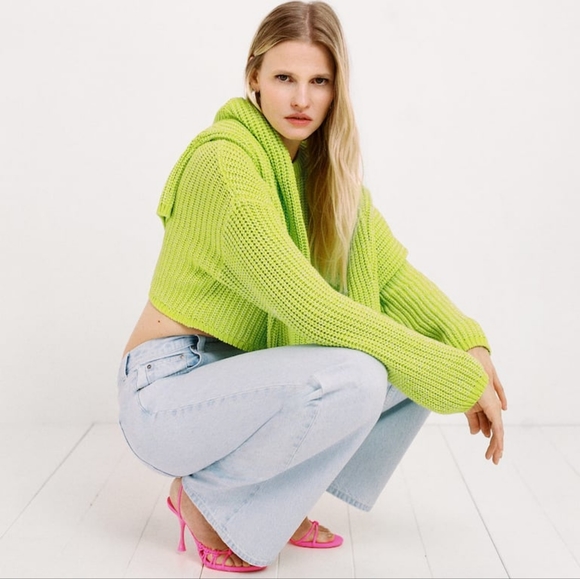 MANGO Cotton cropped sweater - Picture 3 of 3